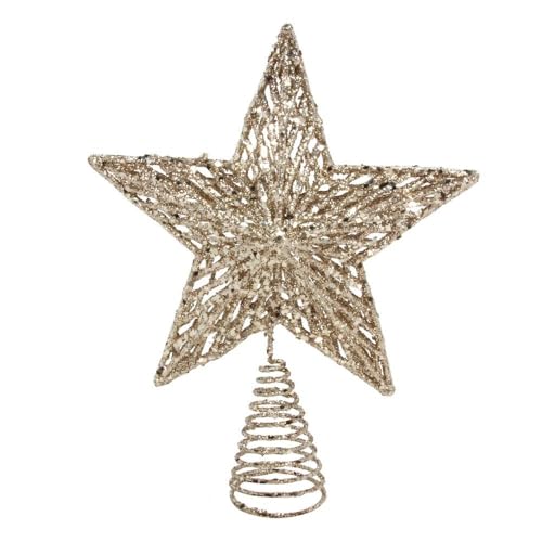 Gisela Graham 23cm gold star topper