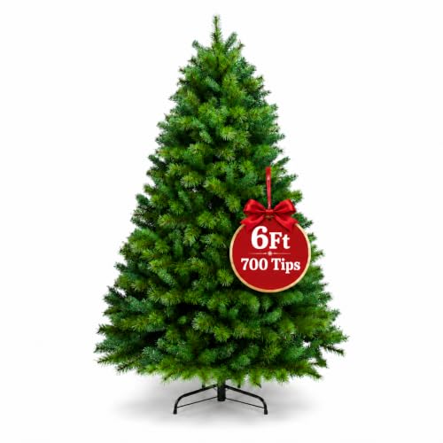 6ft artificial tree with metal stand