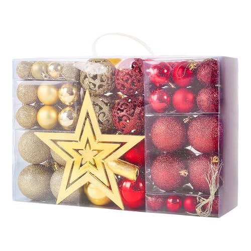 101-piece Red/Gold Set