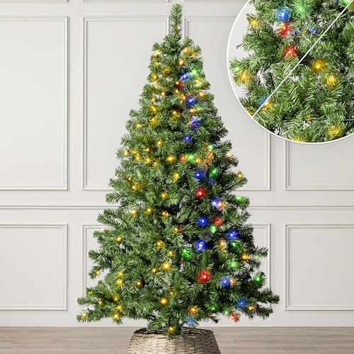 Christow pre-lit tree, colour switch