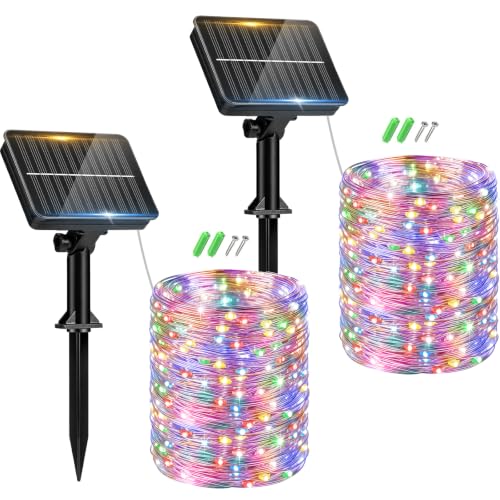bitjam solar string lights, 2-pack